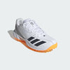 Adidas 22YRDS Spike White/Onyx/Tangerine Cricket Shoes JQ85545