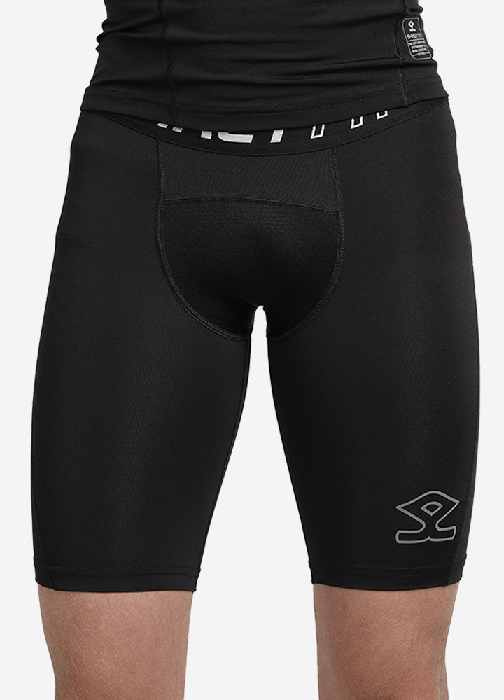 Externallink Shrey Intense Compression Shorts Black 01