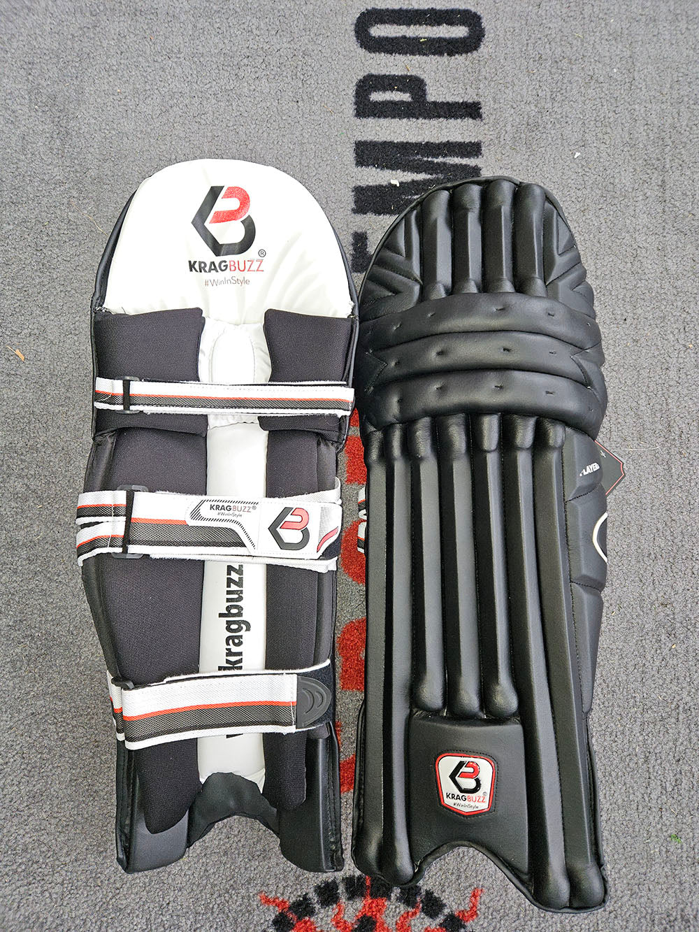 Players Black Coloured Leg Guard