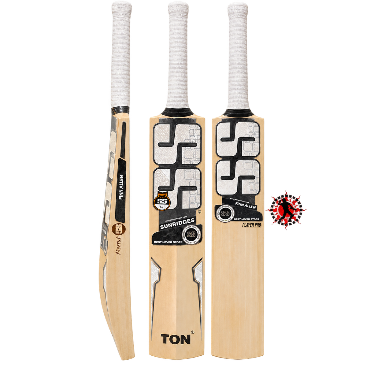 SS Ton Finn Allen Player Pro English Willow Cricket Bat