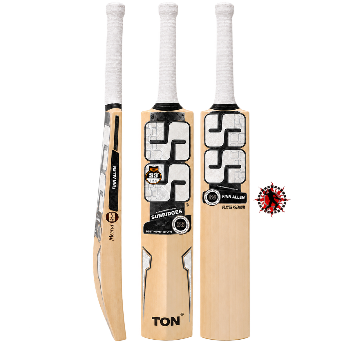 SS Ton Finn Allen Player Premium English Willow Cricket Bat