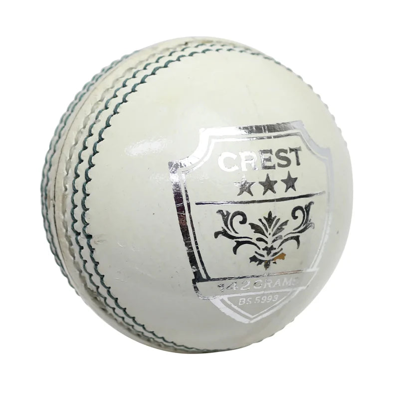 Gray Nicolls Crest 3 star WHITE  4 pc  156g