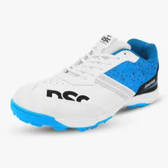 DSC Zooter Blue Rubber Sole Cricket Shoes