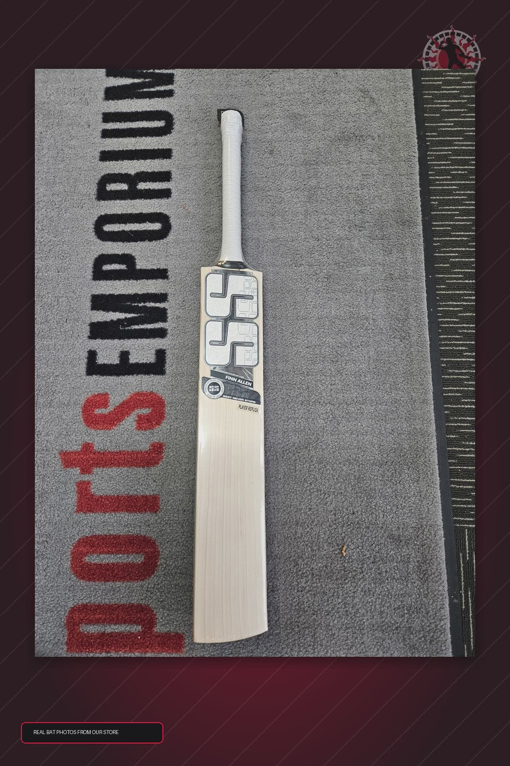 SS Ton Finn Allen Player Replica English Willow Cricket Bat - product video