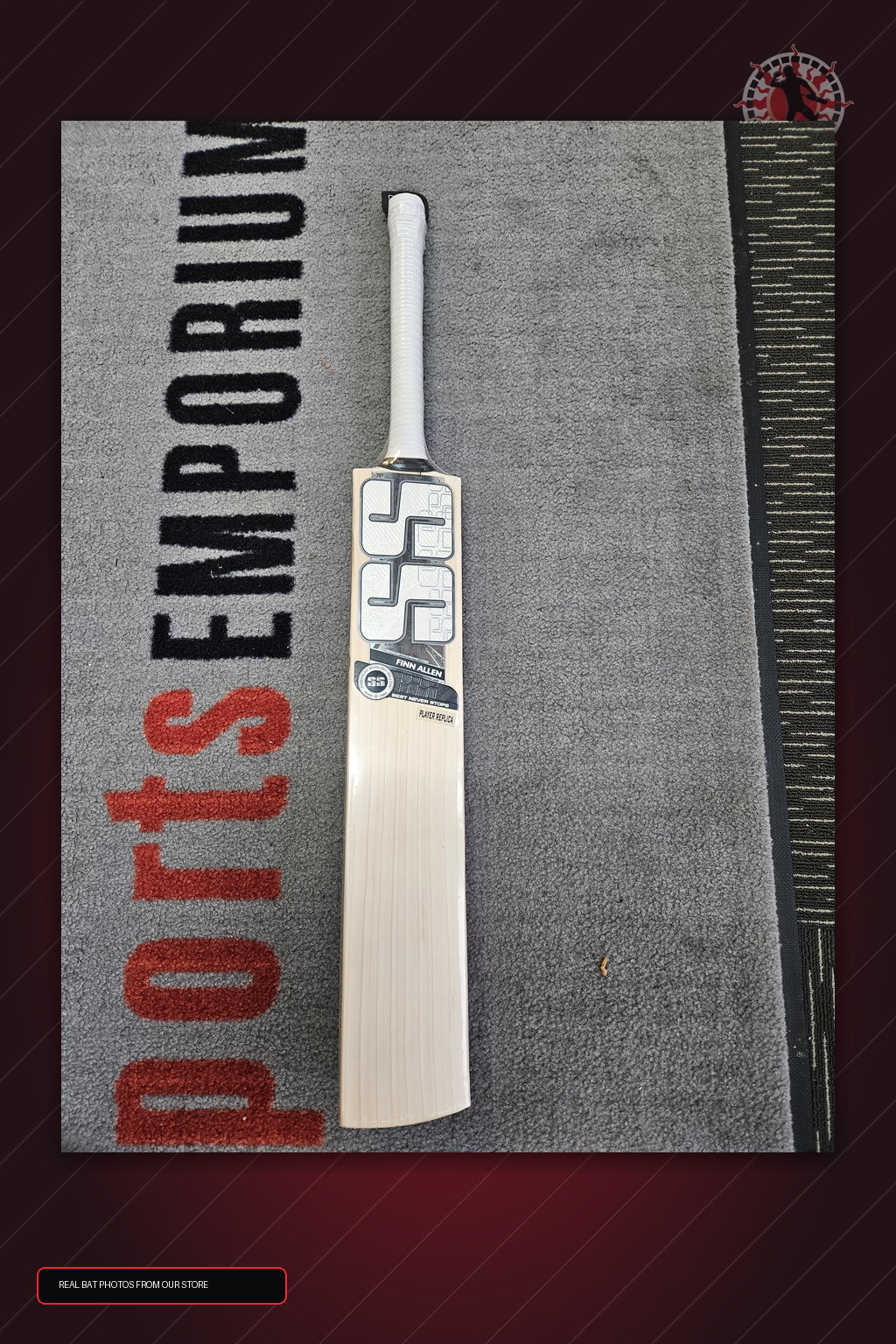 SS Ton Finn Allen Player Replica English Willow Cricket Bat - real store bat full image